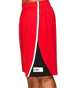 Short de basket-ball pour hommes, ceinture et poches, élastique, 12 pouces, couture, stock complet, du Bangladesh, - Product Image 3