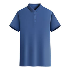 Polo en coton à col chemise avec logo personnalisé OEM, broderie, impression personnalisée, vêtements imprimés personnalisés, publicité, polo culturel - Product Image 5