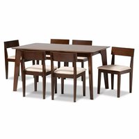 Meubles modernes-Tables à manger en bois Ensembles Table en bois en gros-Meubles de salle à manger prix bon marché du Vietnam