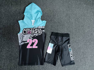 Personalizado sublimado transpirable compresión conjunto Camisetas fútbol Mariscal entrenamiento 7v7 uniforme de talla grande opción paquete en blanco - Product Image 5