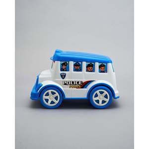 Autobús de Juguete de Plástico de la Policía para Niños de 2 a 4 Años - Product Image 2
