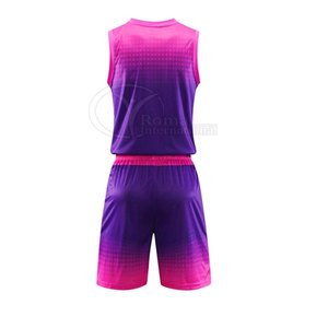 Nouvelle arrivée, design sublimé, uniforme de basket-ball, dernier design, uniforme de basket-ball personnalisé, tissu respirant - Product Image 3