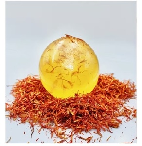 Jabón de Glicerina Natural con Azafrán Dorado, Hecho a Mano, para el Cuidado de la Piel, Humectante, Limpiador Suave, Producto de Belleza - Product Image 4