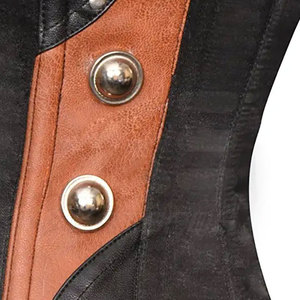 Corsé de Cuero para Mujer de Tallas Grandes, Último Diseño de Moda, Transpirable, Control Medio, Venta al por Mayor, Cómodo para Controlar la Cintura - Product Image 6