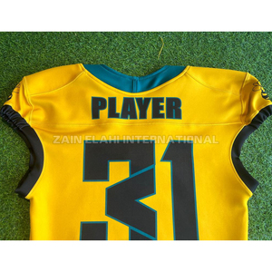 Uniforme de football américain pour hommes de haute qualité, personnalisé, dernier style, vêtements d'équipe unisexe, short imprimé, techniques pour le sport - Product Image 4