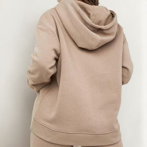 Venta al por mayor de manga larga Sudadera con capucha Lady Women Crop Top Pullover Hoodies Sudaderas con capucha cortas para las mujeres - Product Image 2