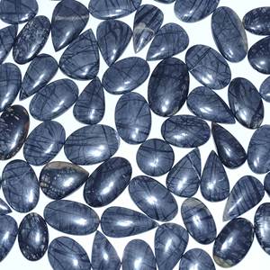 Offre de gros sur les cabochons de jaspe Picasso naturels Pierres précieuses de quartz pour la fabrication de bijoux Cristaux - Product Image 6