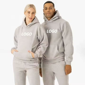 Vente en Gros Personnalisé de Haute Qualité Ensemble de Survêtement en Polaire de Coton Unisexe Surdimensionné Pantalon de Survêtement et Sweat à Capuche Unisexe - Product Image 1