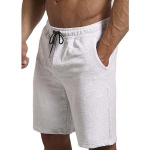 Shorts de gymnastique décontractés pour hommes fabrication pakistanaise nouveau Design extensible Shorts actifs d'entraînement 2 poches avant en Polyester - Product Image 3