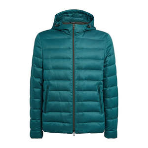 OEM personnalisé surdimensionné léger extérieur hommes toile fermeture éclair imperméable coupe-vent hiver mode veste commandes en gros - Product Image 6