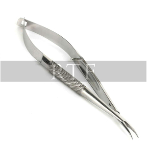 Barraquer-Soporte de aguja, accesorio curvado, fino, de 10mm, logotipo personalizado de gran calidad, gran oferta - Product Image 4