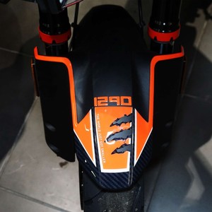 Adesivo Protettivo per Moto Compatibile con KTM 1290 Super Adventure S 2021-24, Decalcomania per Parafango per Decorazione Elegante - Product Image 1