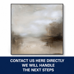 Still Waters at Dusk Paintings and <b>Wall</b> Arts Wholesale Custom Hand Painted Minimalist Hotel House Decoration Interior Artwork - Product Image 2