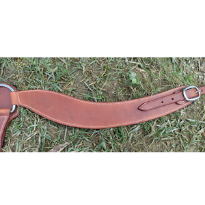 Collier de poitrine de cheval en cuir de vachette léger de qualité supérieure réglable pour selle occidentale saisonnière avec des designs tendance - Product Image 4