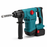 Marteau perforateur sans fil 21V 45mm SDS-Max 3 fonctions (perforation, burinage, poinçonnage) 7.8J Garantie 2 ans