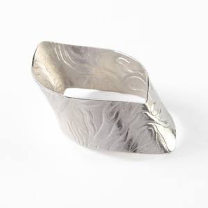 Hotel Metal hojas anillos para Decoración de mesa hogar Hotel restaurante estilo perla decoraciones para banquetes recubierto de plata personalizado - Product Image 5