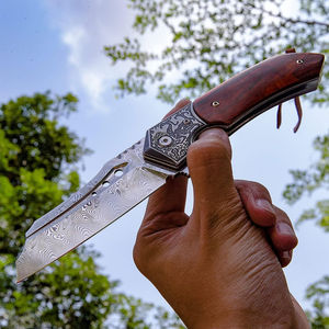 Wholesale High Quality Fixed <b>Blade</b> Hunting <b>Knife</b> Stainless Steel Serrated Edge Custom Handles 3-Year Warranty for Retailers OEM - Product Image 5