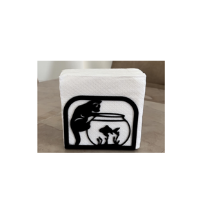 Servilletero de metal superventas para almacenamiento de mesa de cocina, soporte para pañuelos, decoración elegante para el hogar en venta al por mayor - Product Image 2