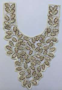 "Conceptions de cou brodées artisanales de haute qualité pour les vêtements de mode, les modèles et les tailles personnalisables pour les vêtements uniques 100% - Product Image 4