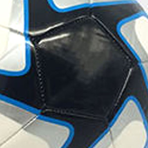 Balón de Fútbol Mini de Alta Calidad y Profesional para Principiantes – Balón de PU Cosido a Mano en Azul y Blanco, Hecho en Pakistán - Product Image 3