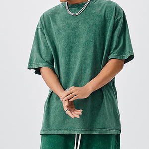 Ropa de calle estampada, camisetas gráficas, camiseta en blanco de talla grande para hombre, ropa de lavado ácido, camiseta para hombre, camisetas Vintage personalizadas de gran tamaño en stock - Product Image 2