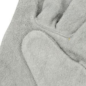 Gants de travail en cuir de vachette à double paume pour la sécurité industrielle des machinistes. - Product Image 5