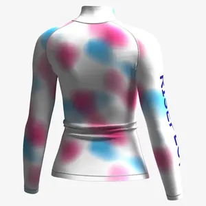 Fabricant de rashguards, coutures renforcées en spandex, sur mesure pour femmes - Product Image 2
