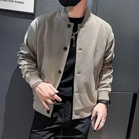 Blouson de baseball décontracté haut de gamme pour homme – Collection automne tendance, coupe ample, style décontracté, marque branchée