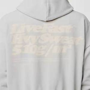 Latest Design Fancy Custom Side Zipper <b>Hoodie</b> for Street Wear for <b>Men</b> Women Super Soft <b>Thick</b> Fleece Zipper Hoodies - Product Image 6