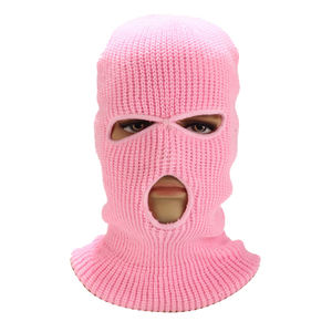Pilot Acrylic Knitted Face <b>Masks</b> Hatrobber Hatbeanie Wind Defense Head Beanie Ski Balaclava - Product Image 6