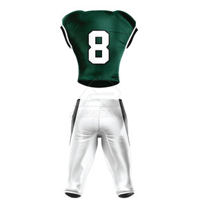 Uniforme de football américain personnalisé de différents styles et couleurs, ensemble d'uniformes de football américain à séchage rapide - Product Image 2