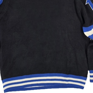 Pull en coton 100 % personnalisé pour femmes, style universitaire grec, col en V, broderie, patch, 7GG, haute qualité, style preppy, vente en gros - Product Image 3