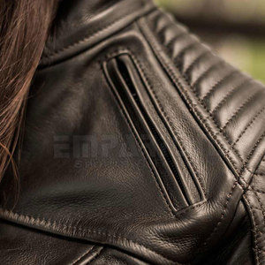 Chaqueta de motociclista hecha a medida, nueva chaqueta de Carreras de Calle con cremallera - Product Image 3