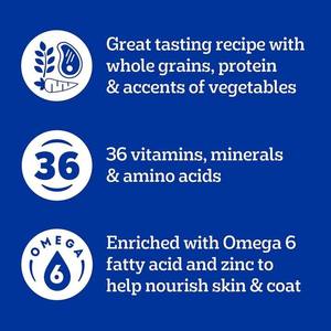 Pedigree Complete Nutrition Nourriture sèche pour chien adulte, saveur de steak grillé et de légumes, 30 lb. Sac - Product Image 2