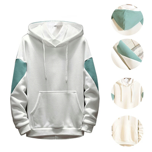 เสื้อฮู้ดลำลองของผู้ชายสำหรับฤดูหนาวเสื้อกันหนาวมีฮู้ดแบบสวมหัวมีฮู้ดเสื้อสเวตเตอร์มีฮู้ดผ้าคอตตอน100% OEM/ODM - Product Image 1