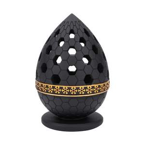 Brûleur Bakhoor de haute qualité dernière conception brûleur Bakhoor incrustation d'os brûleur Mabkhara plateau brûleur d'encens en résine - Product Image 3