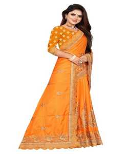 Como fabricante de saris, ofrecemos ropa de impresión de diseñador simple pero diseños elegantes y ropa de fiesta de blusa para correr - Product Image 5