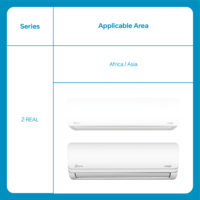 Climatiseur Multi-Zones Mini Split 12000 Btu DC Inverter Chauffage & Refroidissement Domestique Maison Intelligente Économie d'Énergie