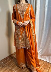 Nuevo Vestido Formal de Fiesta Sin Costuras de Diseñador 2026, Salwar Kameez de Longitud Regular, Trabajo Hecho a Mano, Estilo Étnico Indio Pakistaní Más Vendido - Product Image 2