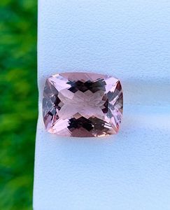Morganite naturelle de couleur rose pêche à facettes en forme de mélange de pierres précieuses pour la fabrication de bijoux - Product Image 2