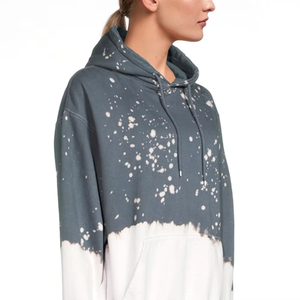 Personnalisé Meilleur Design Unique Surdimensionné Lavage À L'acide Sweat À Capuche Pour Femmes Fabricant 100% Coton Hoodies Femmes - Product Image 5