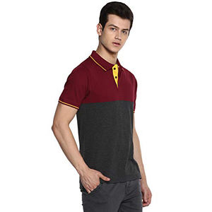 เสื้อเจอร์ซีย์ผู้ชาย ผ้าฝ้าย 100% แขนสั้นทรงสลิม ระบายอากาศได้ดี สีดำล้วน สำหรับธุรกิจ ขายส่งเสื้อยืด - Product Image 3