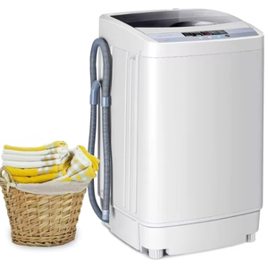 OFERTA: Lavadora Portátil de Calidad, Nueva, con Capacidad de 12 Libras, Lavadora Totalmente Automática con 10 Programas de Lavado - Product Image 1