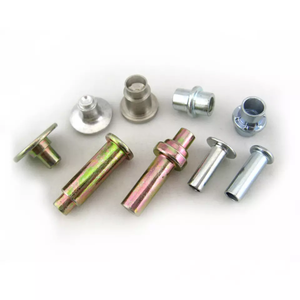 Rivet semi-tubulaire en cuivre à tête plate personnalisé 18-8 - Product Image 1