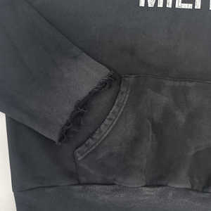 Sudadera con capucha de felpa francesa personalizada de alta calidad, Jersey de estilo callejero Vintage, logotipo bordado lavado con ácido pesado grueso para cultivo de invierno - Product Image 5