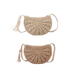 Juego de 2 bolsas de yute de lona con asa Diseño elegante Ideal para mujeres Uso Saco de lona hecho a mano de alta calidad disponible - Product Image 1