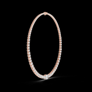 Collier en diamant Moissanite 14K bijoux délicats personnalisés pour un usage quotidien, collier en or personnalisé à superposition simple - Product Image 4