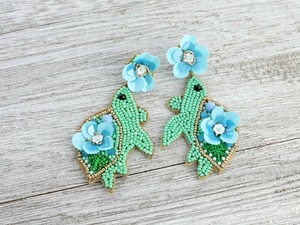 Boucles d'oreilles élégantes pour femmes, fabriquées à partir de perles de verre 100% naturelles, qualité supérieure et design élégant et attrayant pour un usage quotidien - Product Image 6