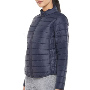 Chaqueta acolchada de burbujas de Invierno para mujer de talla XL personalizada de alta calidad, diseño de punto transpirable relleno de algodón más vendido - Product Image 2
