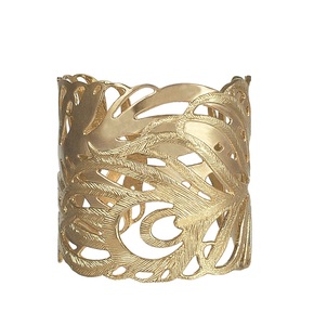 Brazalete de Metal Único que Destaca con Elementos de Diseño Distintivos, un Toque Artístico y un Gran Rendimiento para Uso Diario - Product Image 1